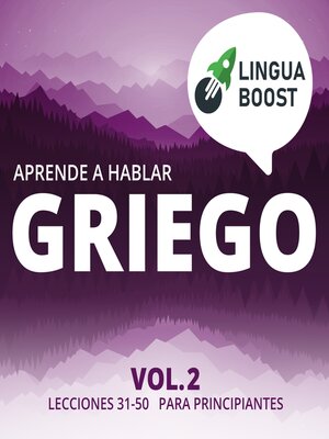 cover image of Aprende a hablar griego Volume 2